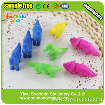 Animal Dinosaur Series Eraser Colorful Designs For Kids